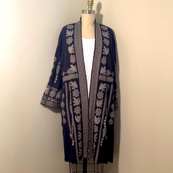 Johnny was Yasmine Knit Duster Coat - Picture 1 of 4